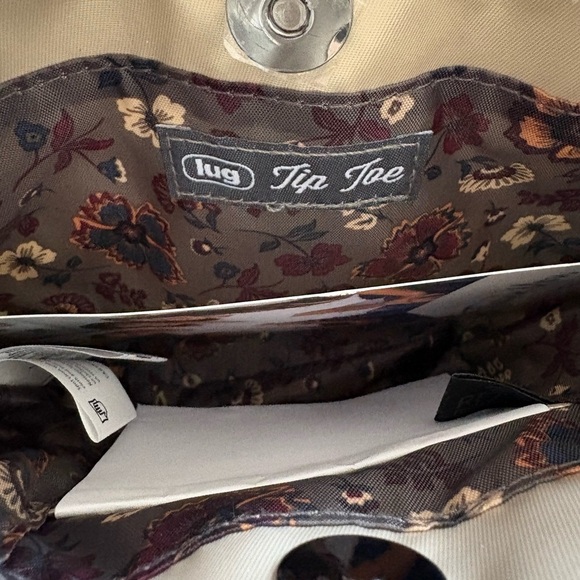 NWT LUG tip toe tote bag champagne gold - Picture 11 of 12